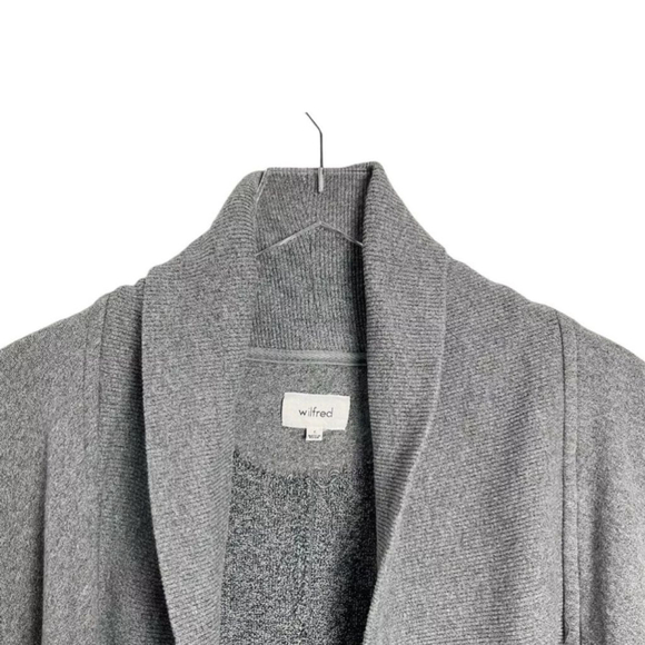 Aritzia Wilfred Diderot Sweater Open-Front Cocoon Cardigan size XXS - Picture 3 of 6